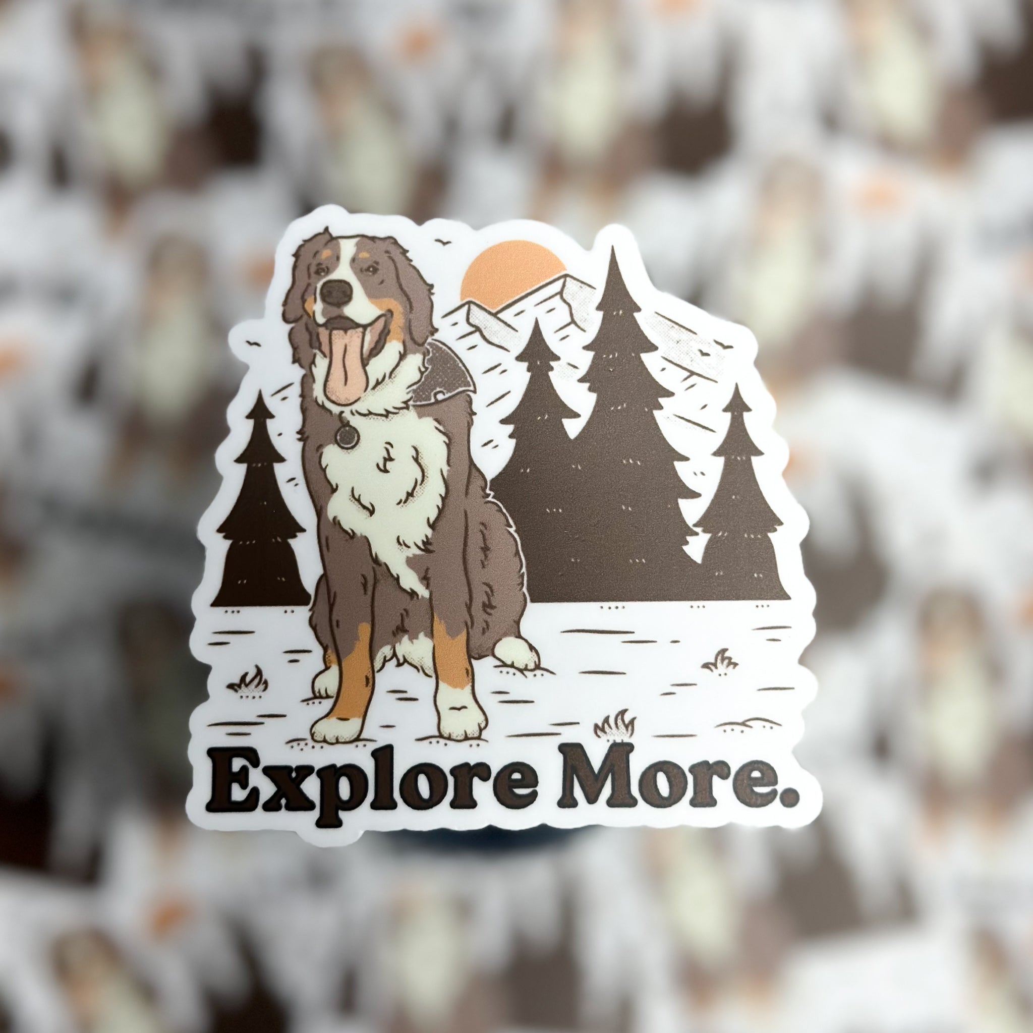Explore More Sticker
